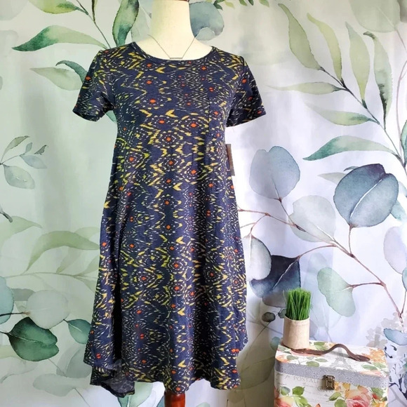 LULAROE | Carly Dress sz XXS - Picture 1 of 7